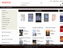 Tablet Screenshot of ebookstr.e-bookshelf.de